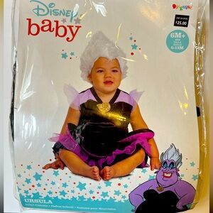 Disney Baby Halloween costume - New - 6M+ 6-12 months Ursula